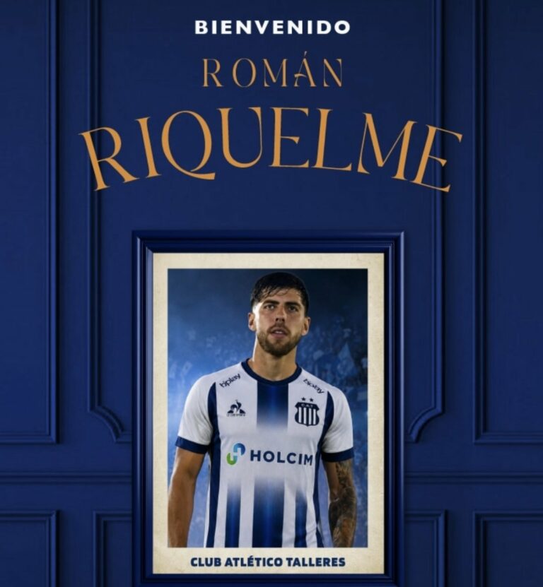 El sanlorencino Román Riquelme es nuevo refuerzo de Talleres de Córdoba El sanlorencino Román Riquelme es nuevo refuerzo de Talleres de Córdoba